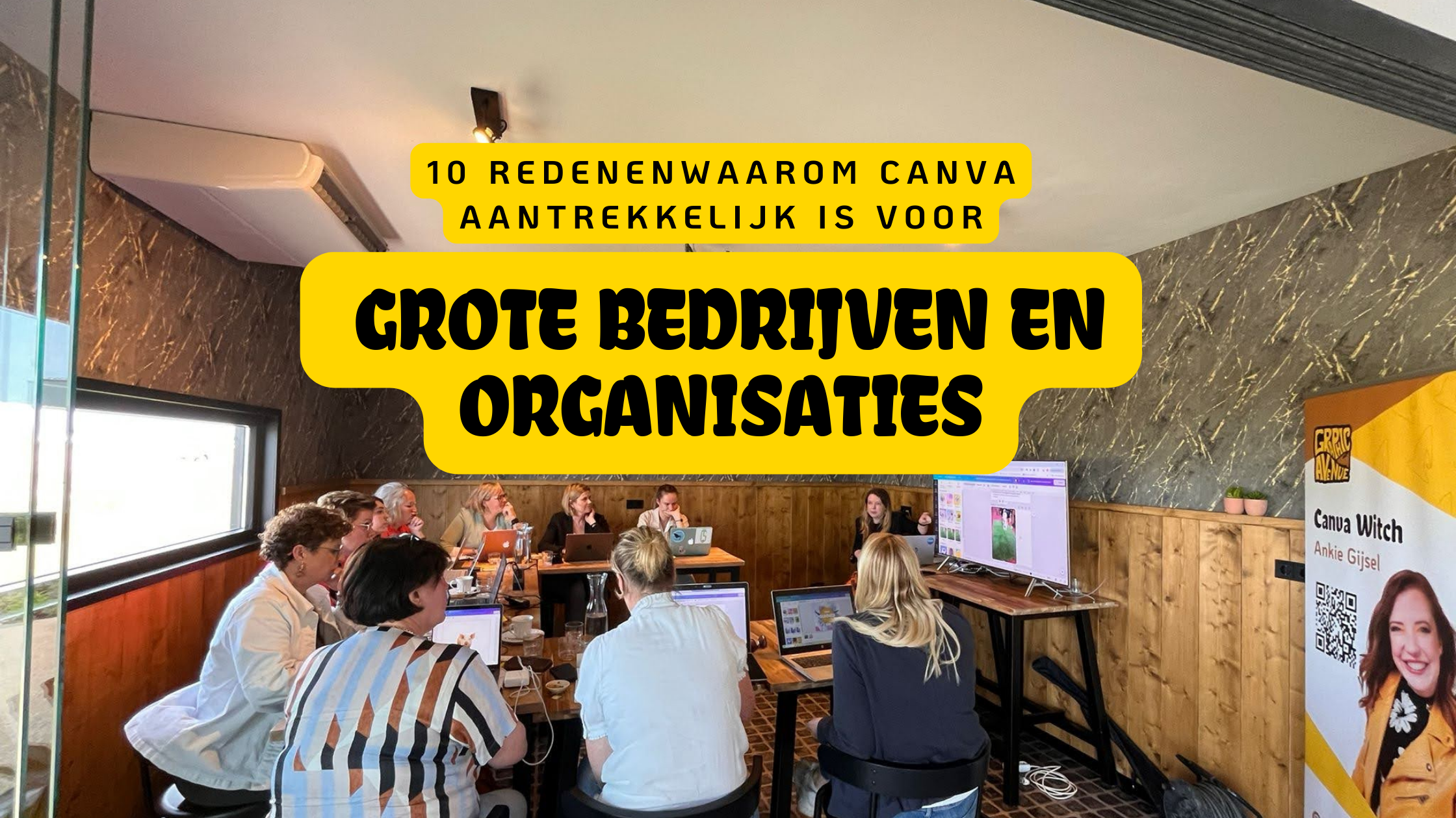 Canva voor grote bedrijven en organisaties